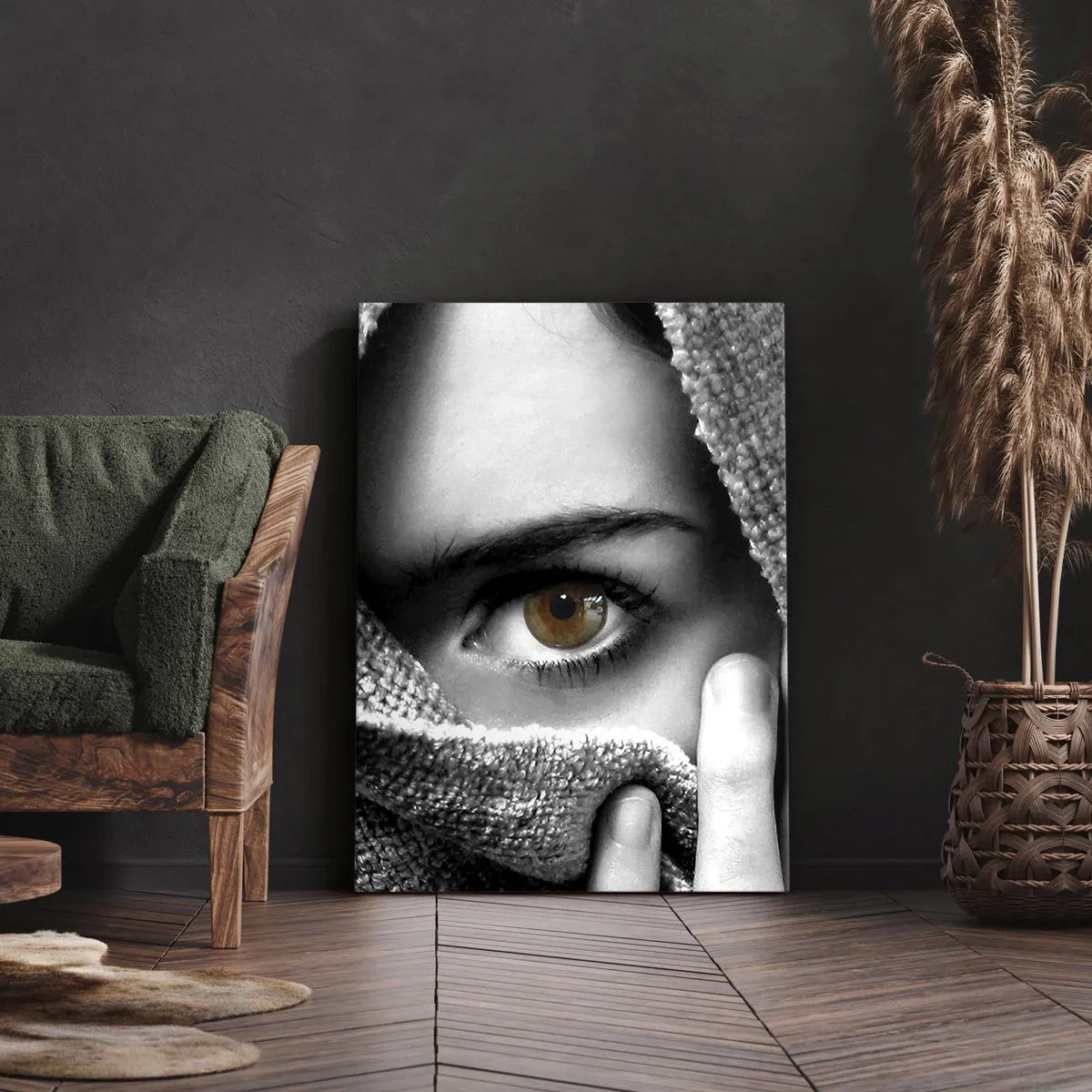 Lærredstryk - Billede på lærred - Lær hemmeligheden - 45x80 cm