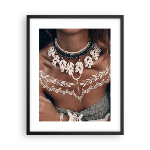 Plakat i sort ramme - Talismaner, ritualer om kvindelighed - 40x50 cm