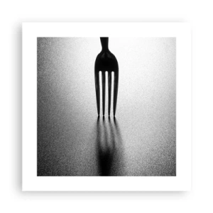 Plakat - Lys og skygge - 40x40 cm