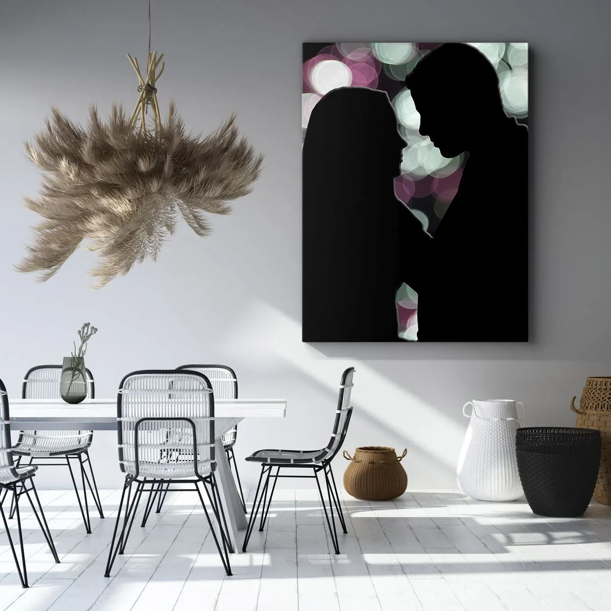 Lærredstryk - Billede på lærred - Ja! - 50x70 cm