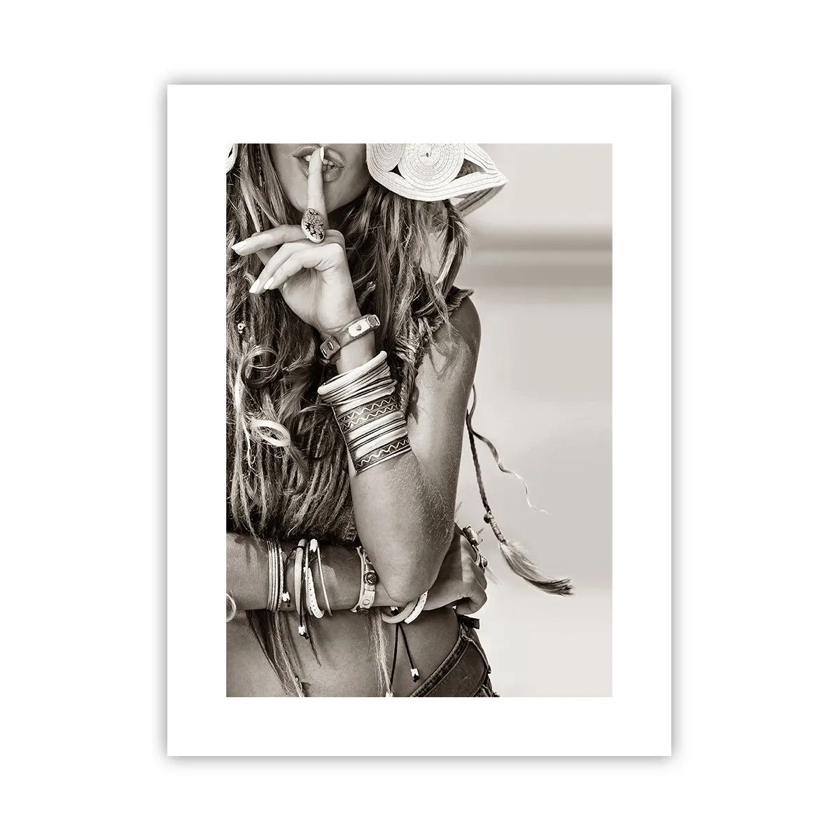 Plakat - Som en pige - 30x40 cm