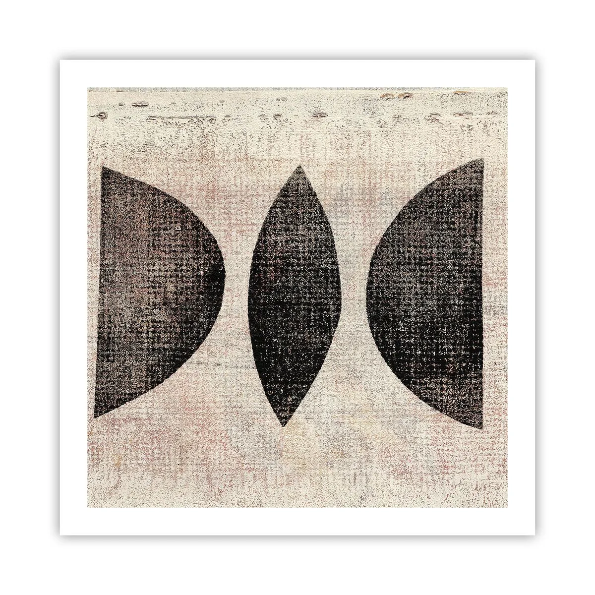 Plakat - Etnisk abstraktion - 60x60 cm