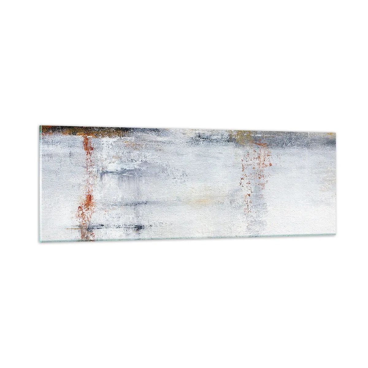 Billede på glas - Bag lufttæppet - 90x30 cm