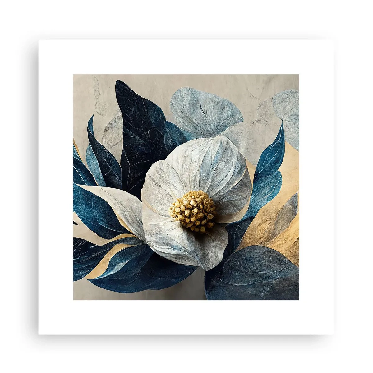 Plakat - Har et hjerte af guld - 30x30 cm