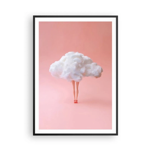 Plakat i sort ramme - Et sødt løfte - 70x100 cm