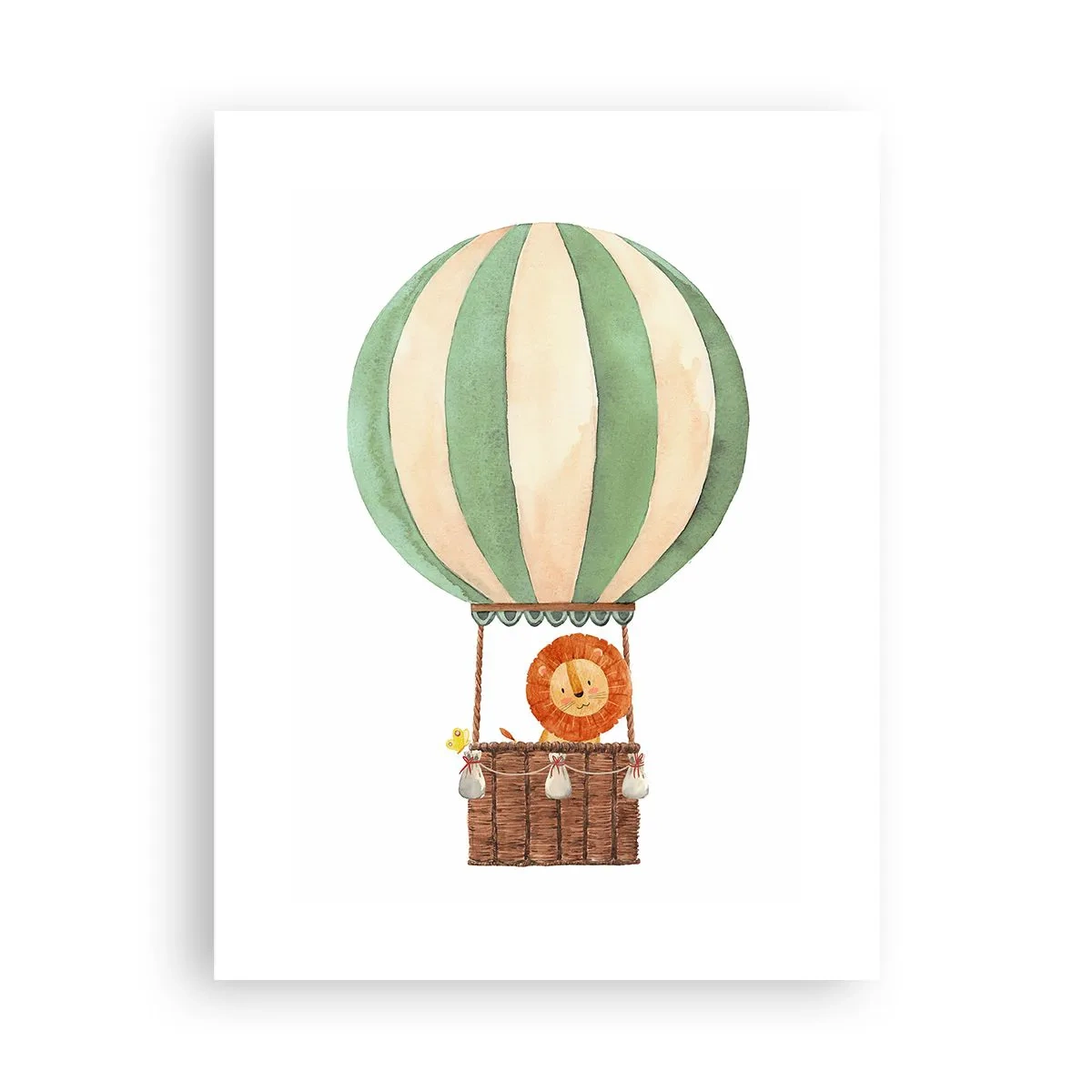 Plakat - Leons rejser - 30x40 cm