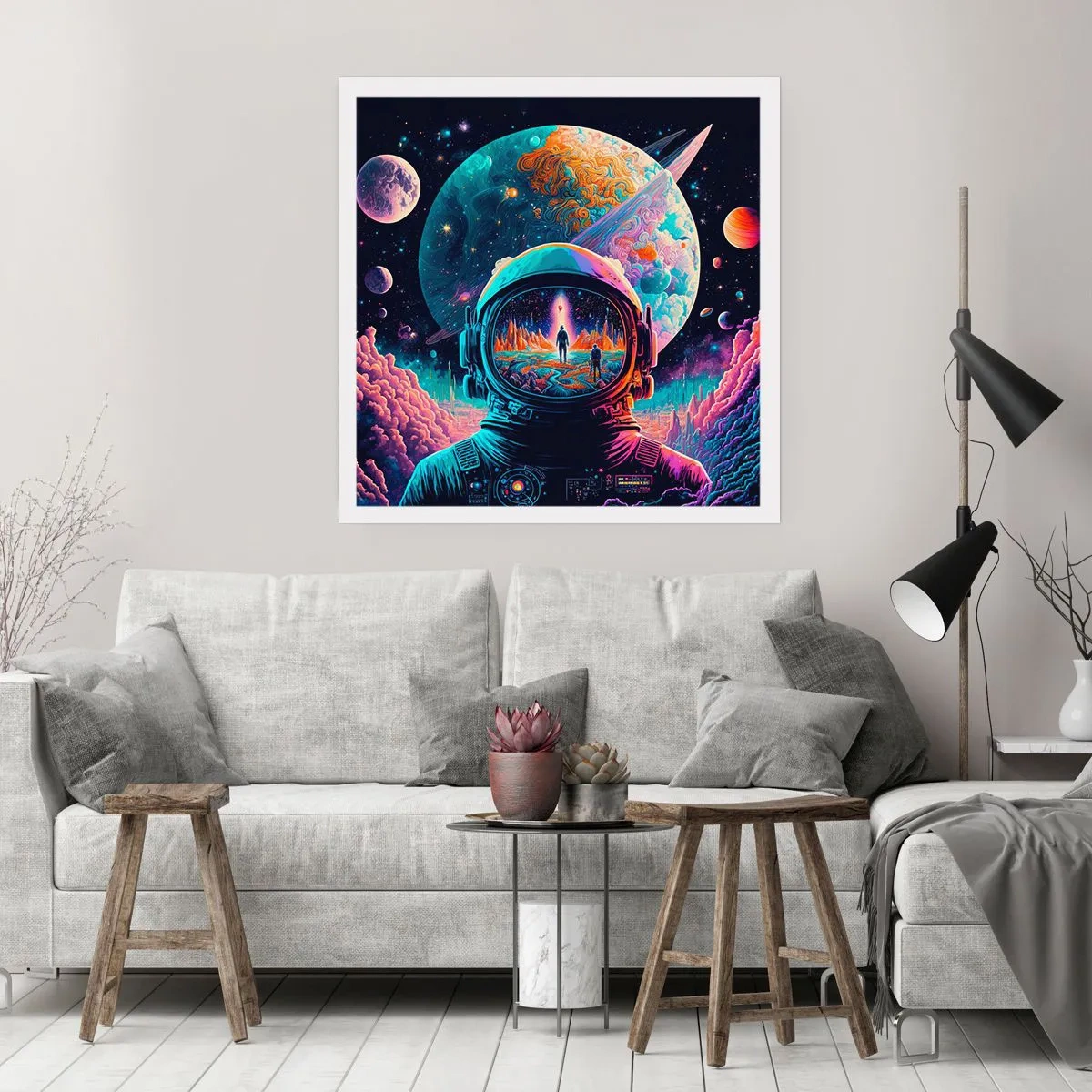 Plakat - Filosoffer har aldrig drømt - 50x50 cm