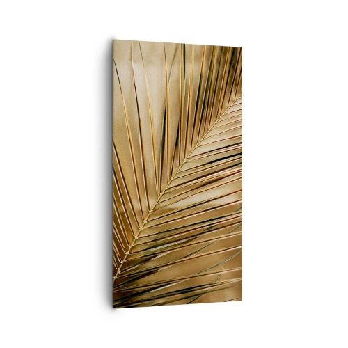 Lærredstryk - Billede på lærred - Naturlig kolonnade - 65x120 cm