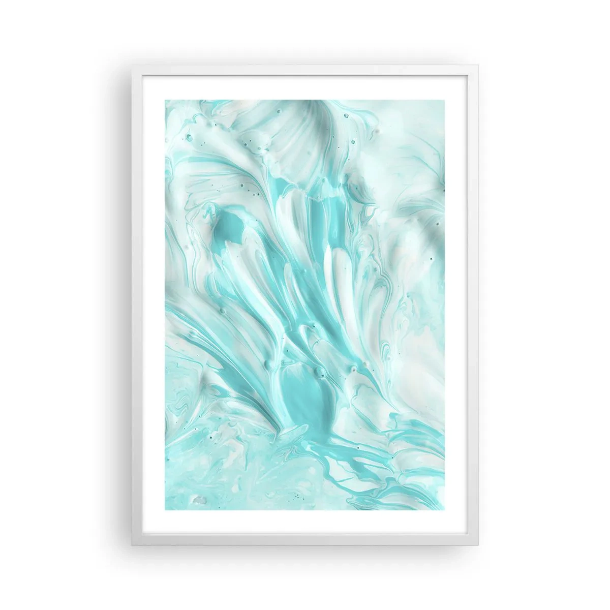 Plakat i hvid ramme - For altid sammen - 50x70 cm