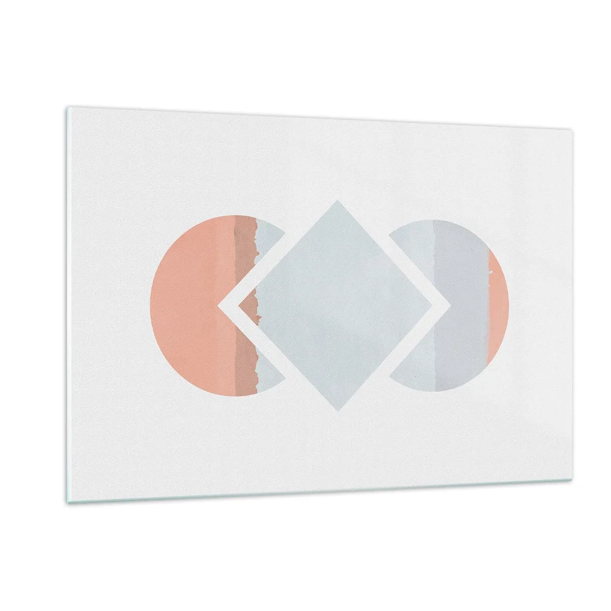 Billede på glas - Situationen er klar - 120x80 cm