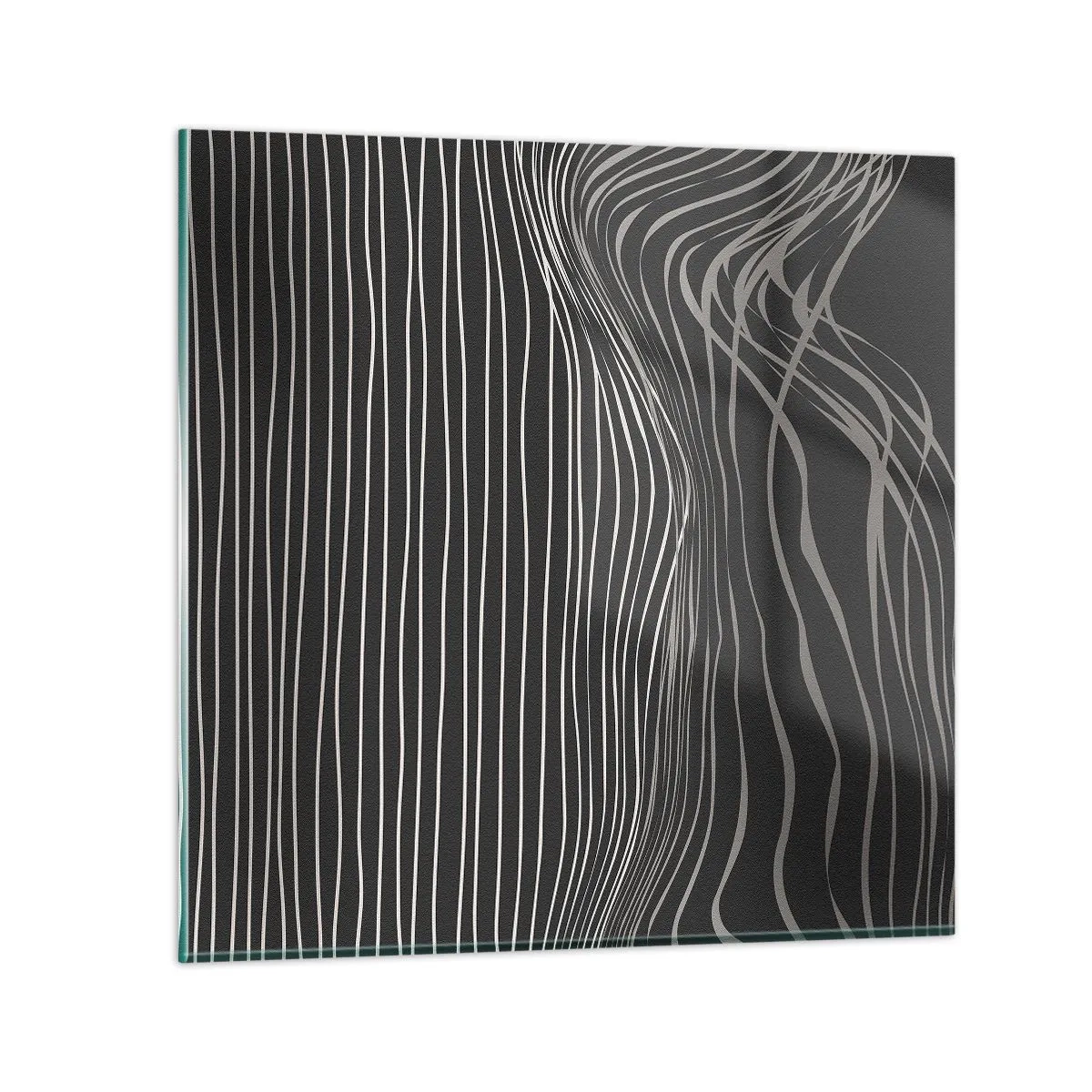Billede på glas - Rytme og accent - 70x70 cm