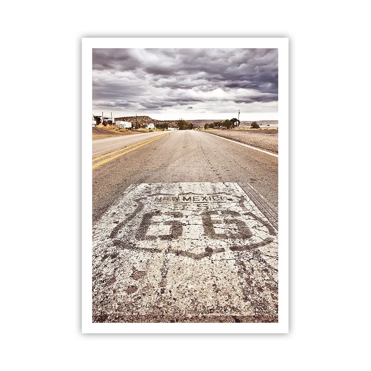 Plakat - Mother Road - amerikansk legende - 70x100 cm