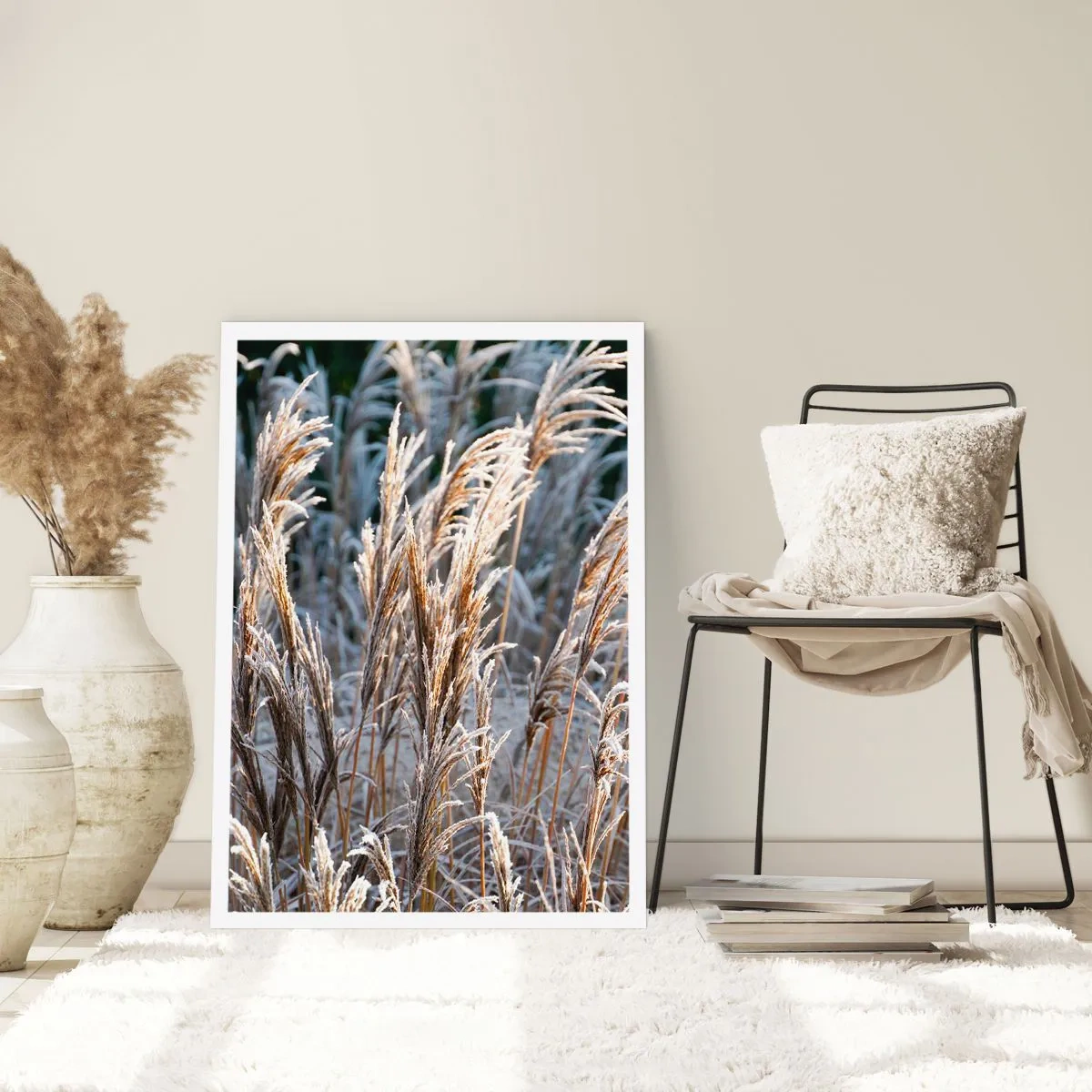 Plakat - Pyntet med frost - 40x50 cm