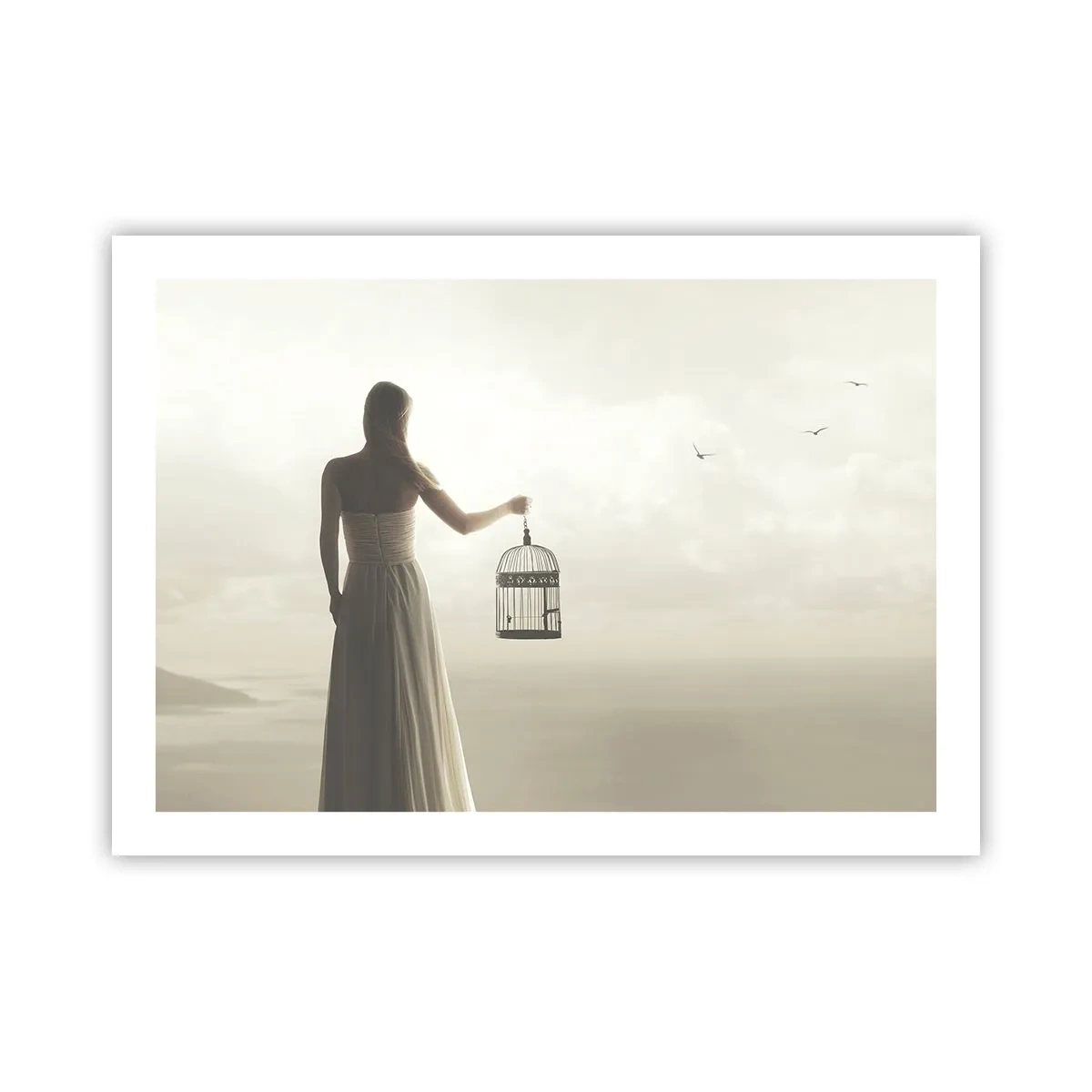 Plakat - Vær fri - 70x50 cm