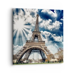 Lærredstryk - Billede på lærred - Den eneste af sin art under solen - 30x30 cm