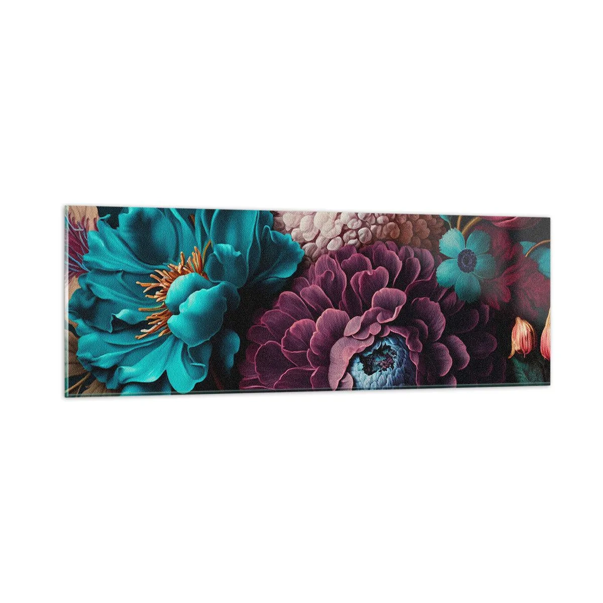 Billede på glas - Natur i overflod - 90x30 cm