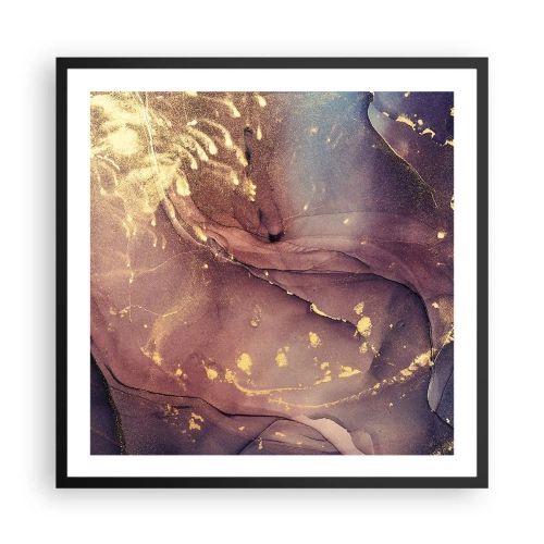 Plakat i sort ramme - Materie og ånd - 60x60 cm