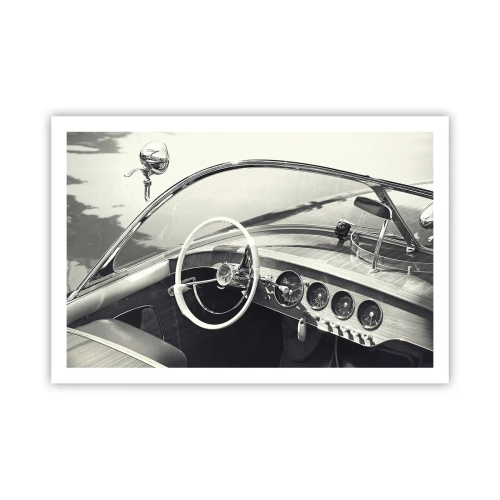 Plakat - Vejr for de rige - 91x61 cm