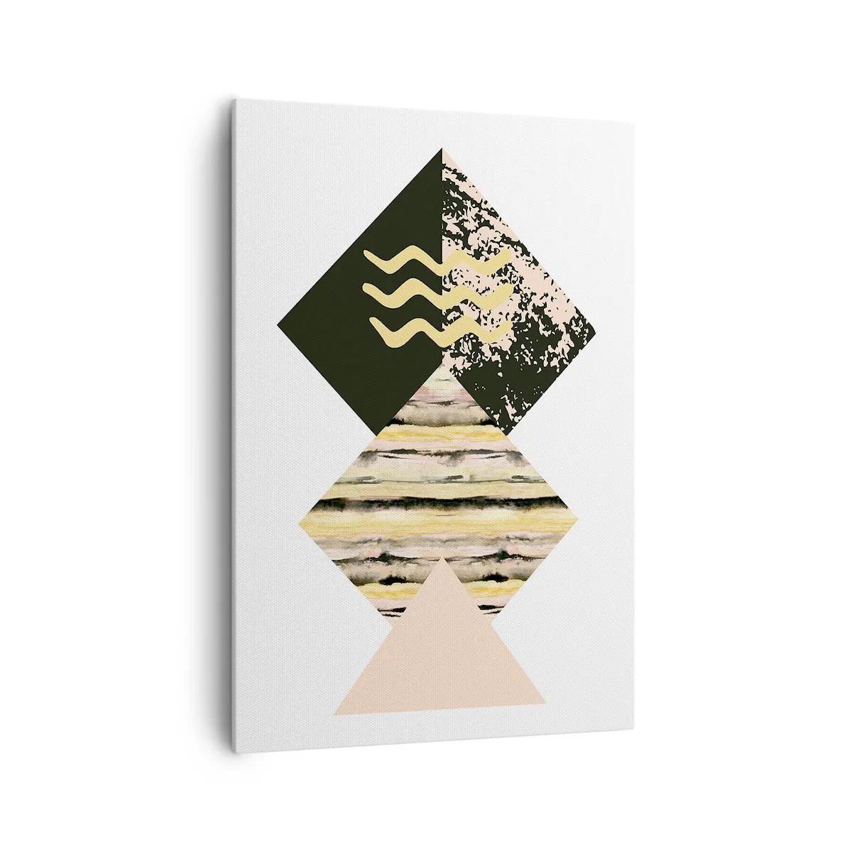 Lærredstryk - Billede på lærred - Ikke så simpelt - 70x100 cm