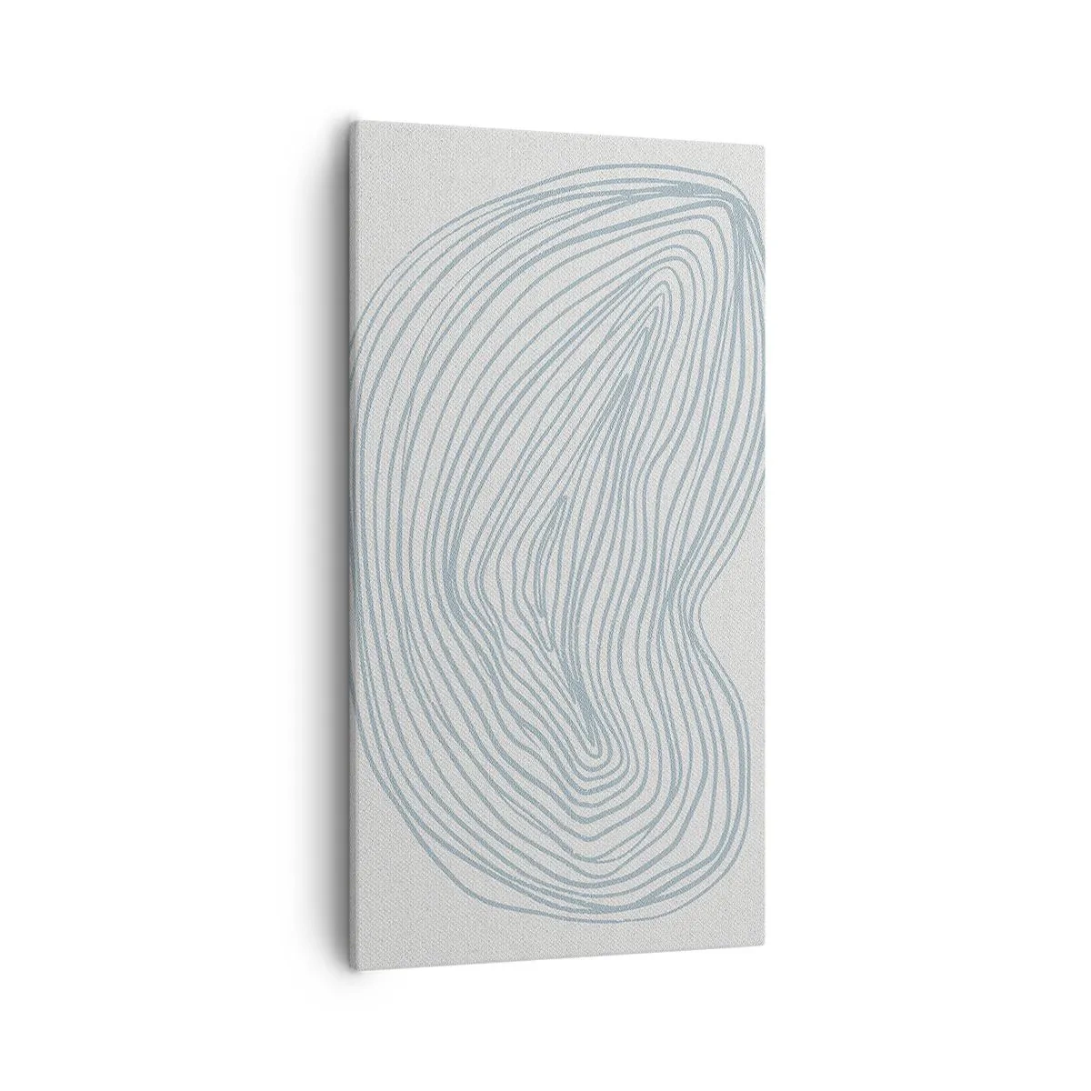 Lærredstryk - Billede på lærred - Smil fra en dråbe - 55x100 cm