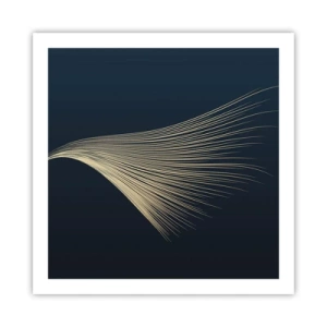 Plakat - Som en engels hår - 60x60 cm