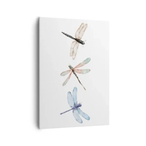 Lærredstryk - Billede på lærred - Vægtløse guldsmede - 50x70 cm