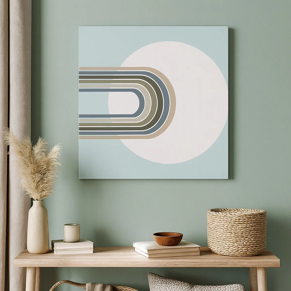 Lærredstryk - Billede på lærred - Uimodståelig tiltrækningskraft - 30x30 cm