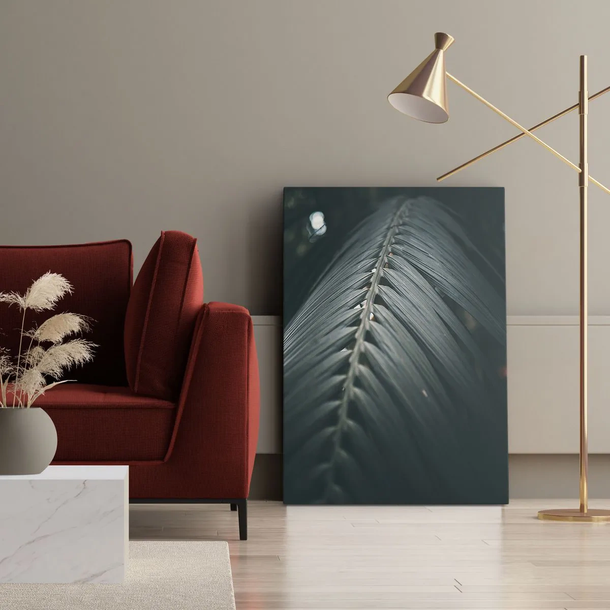 Lærredstryk - Billede på lærred - Naturens præcision - 50x70 cm
