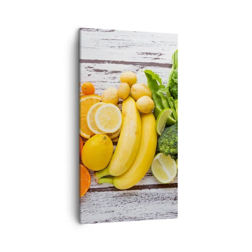 Lærredstryk - Billede på lærred - Er det ikke nok? - 45x80 cm