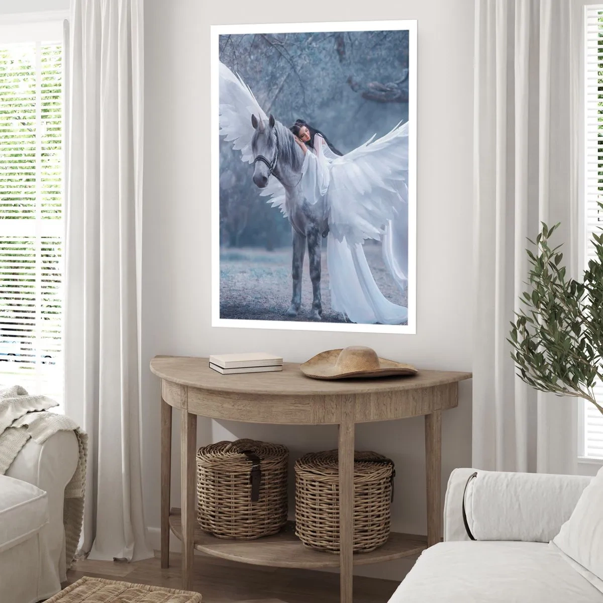 Plakat - Inspireret øjeblik - 61x91 cm