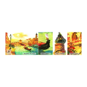 Fototapet Prøve Standard Eco - De elskendes pilgrimsrejse - Venedig, By, Arkitektur - 100x30 cm