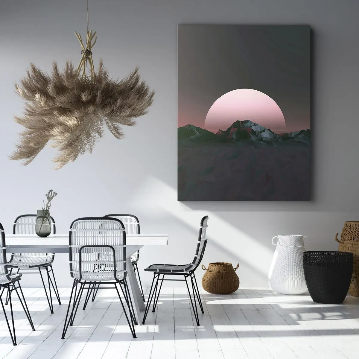 Lærredstryk - Billede på lærred - I en nabogalakse - 50x70 cm