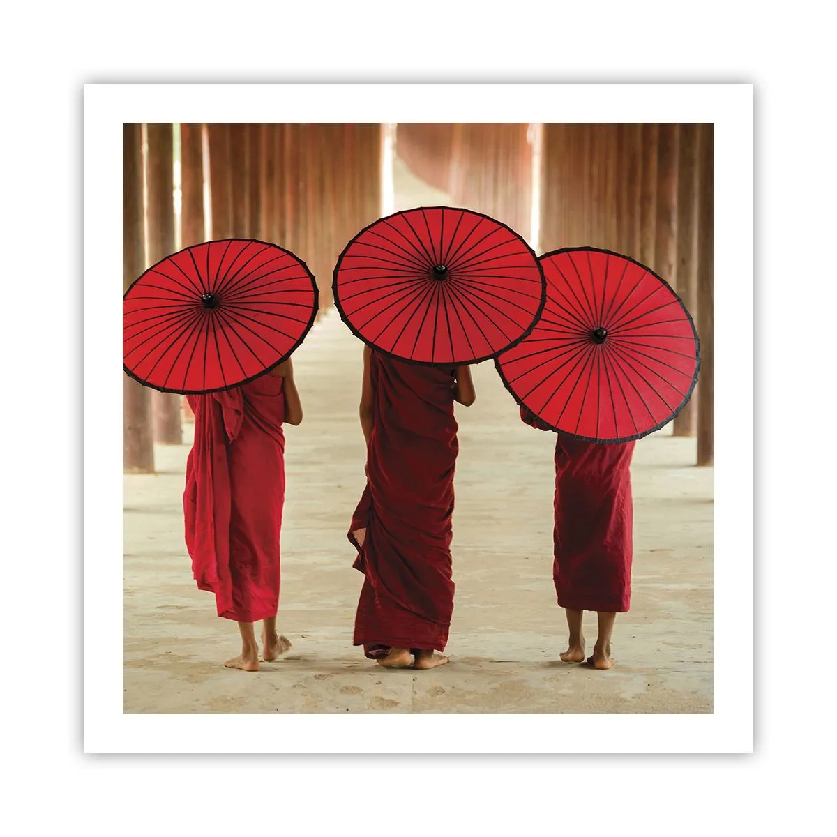 Plakat - På vej til det rene land - 60x60 cm