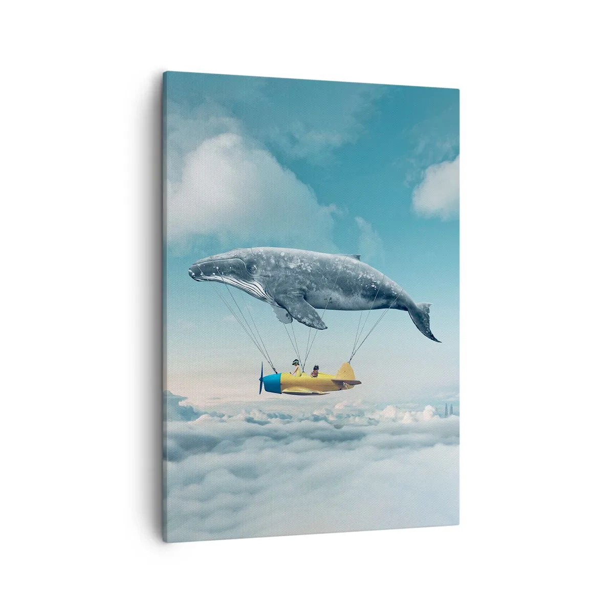 Lærredstryk - Billede på lærred - Hvorfor ikke? - 50x70 cm