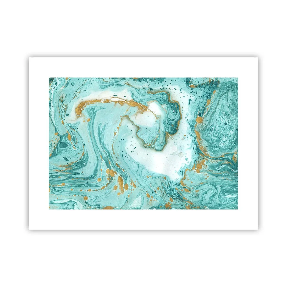 Plakat - Under den store bølge i Edo-perioden - 40x30 cm