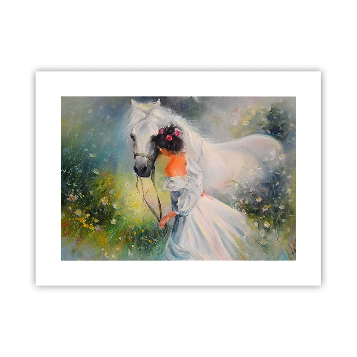 Plakat - Som fra en smuk drøm - 40x30 cm