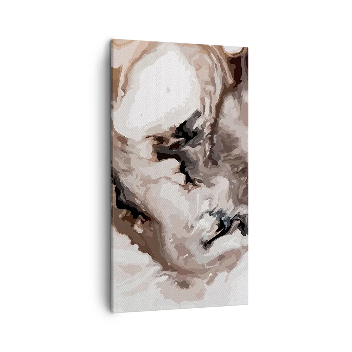 Lærredstryk - Billede på lærred - En galakses fødsel - 45x80 cm