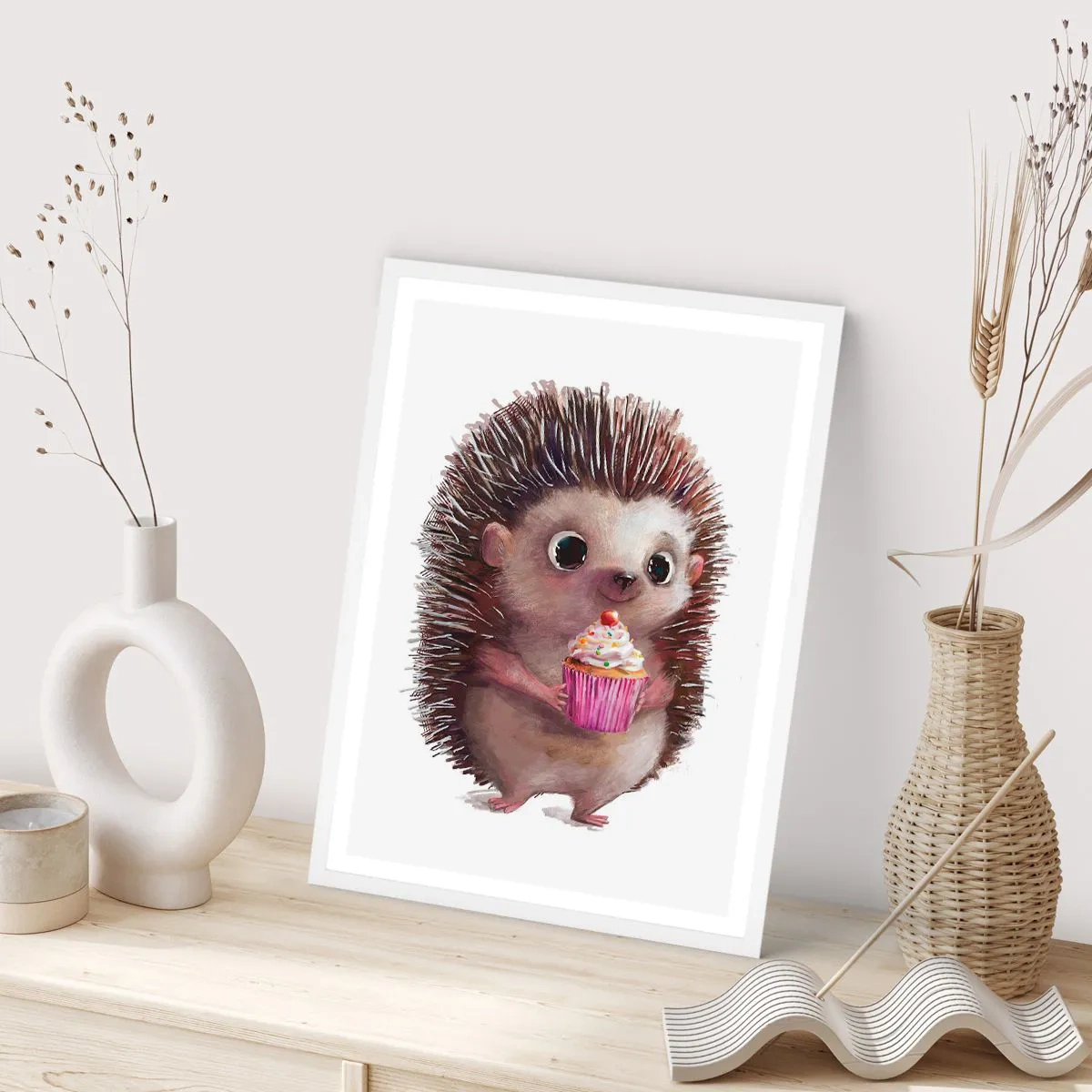 Plakat i hvid ramme - Fejring er hver dag - 40x50 cm