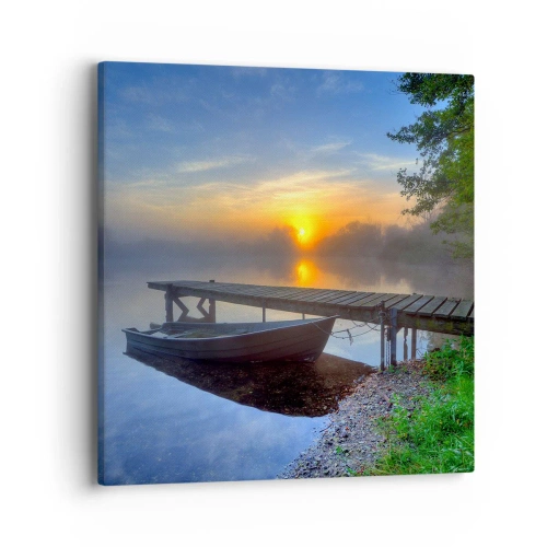 Lærredstryk - Billede på lærred - Hvordan det almindelige bliver til noget magisk - 40x40 cm