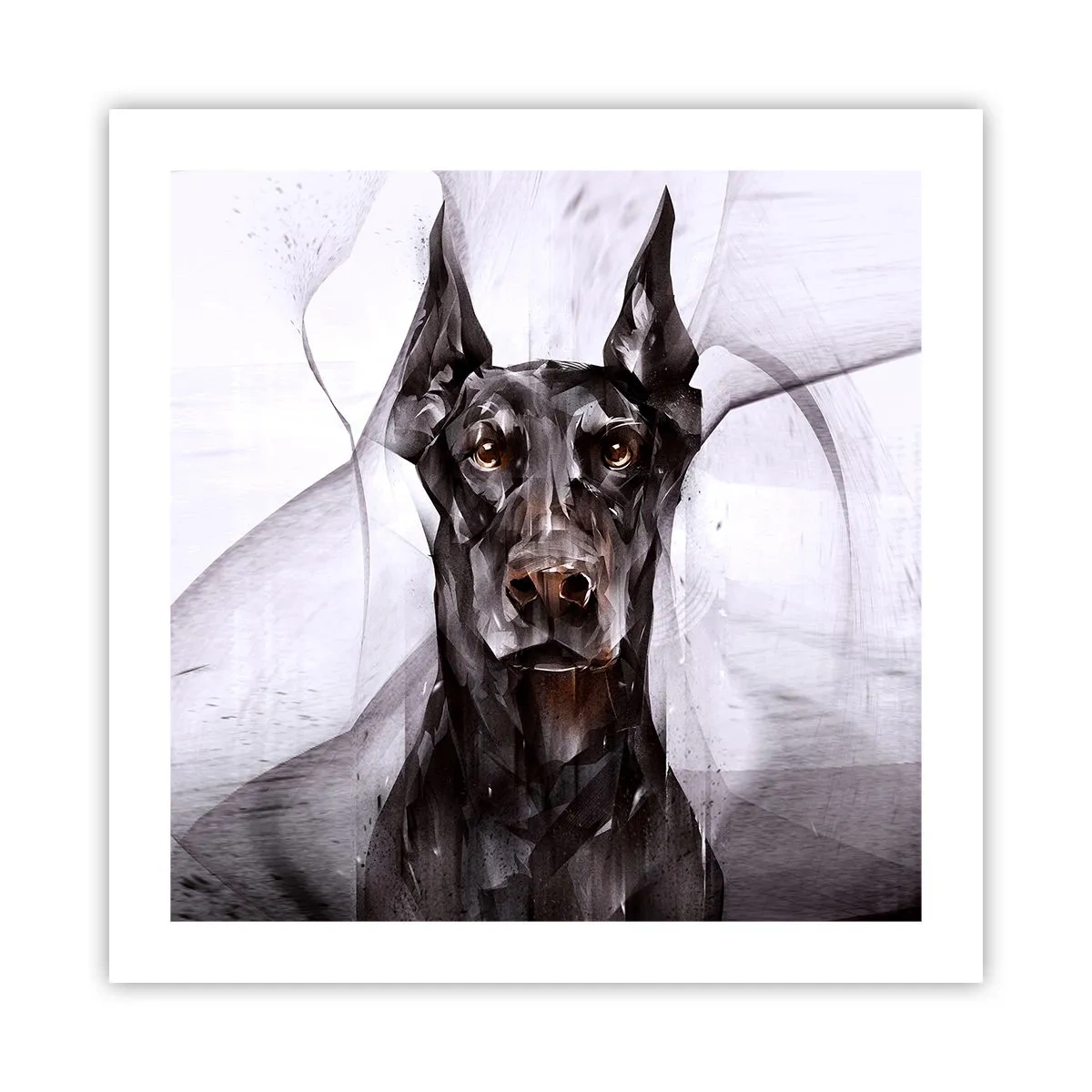 Plakat - Nobelt født - 50x50 cm