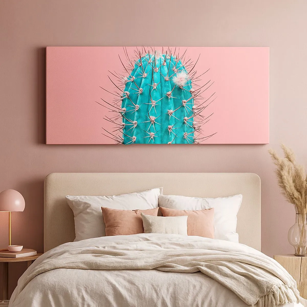 Lærredstryk - Billede på lærred - Bare se - 100x40 cm