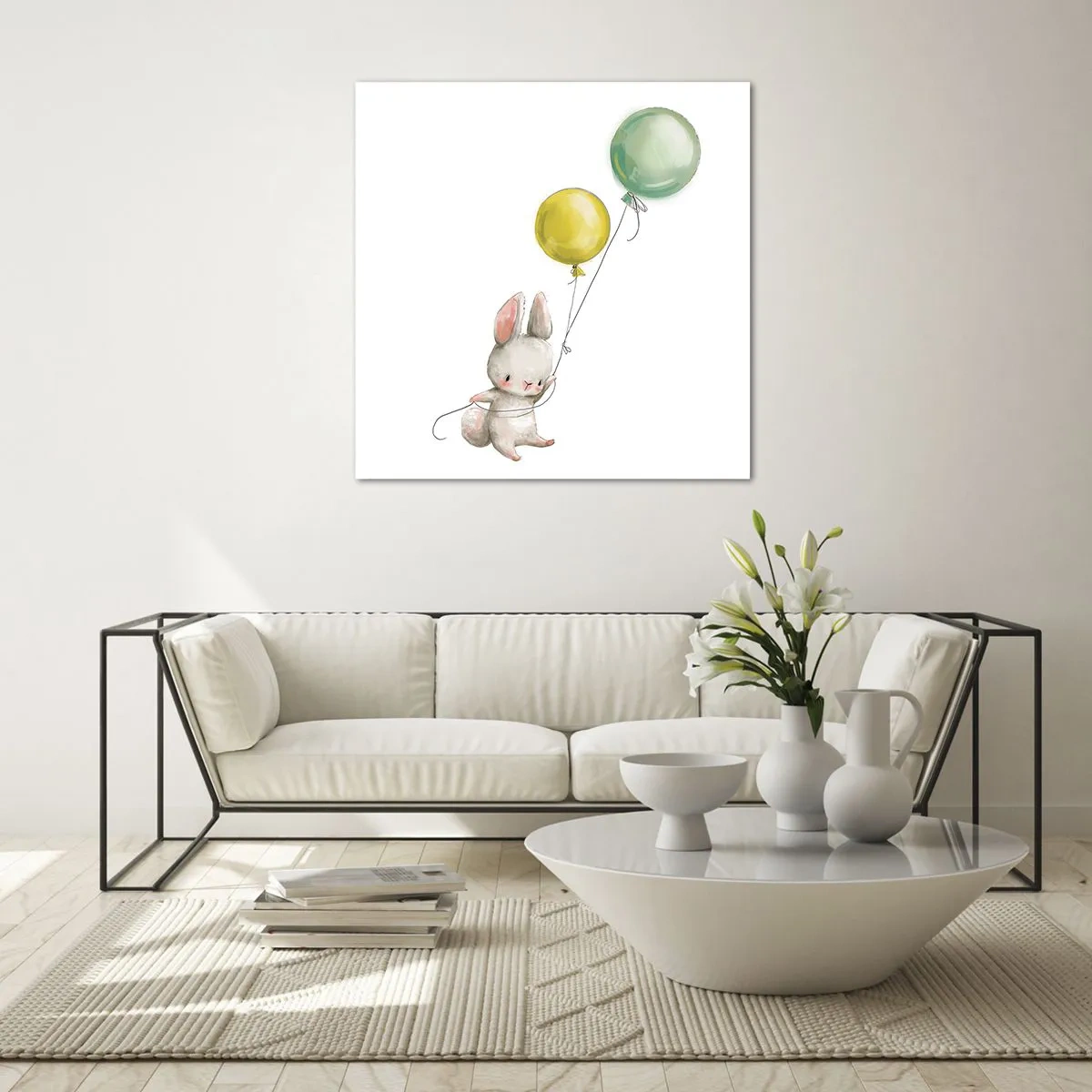 Billede på glas - Jeg vil også anbefale den! - 60x60 cm