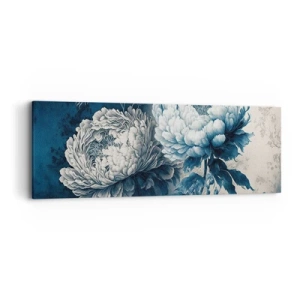 Lærredstryk - Billede på lærred - Et godt matchet par - 90x30 cm