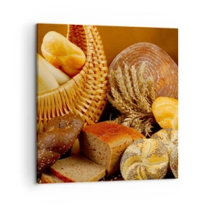 Lærredstryk - Billede på lærred - Vi slap væk igen - 50x50 cm