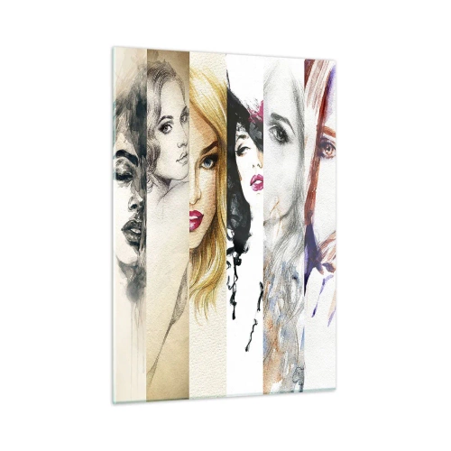 Billede på glas - Og det er altid DIG - 50x70 cm