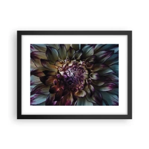 Plakat i sort ramme - Ungdommens blomstring - 40x30 cm