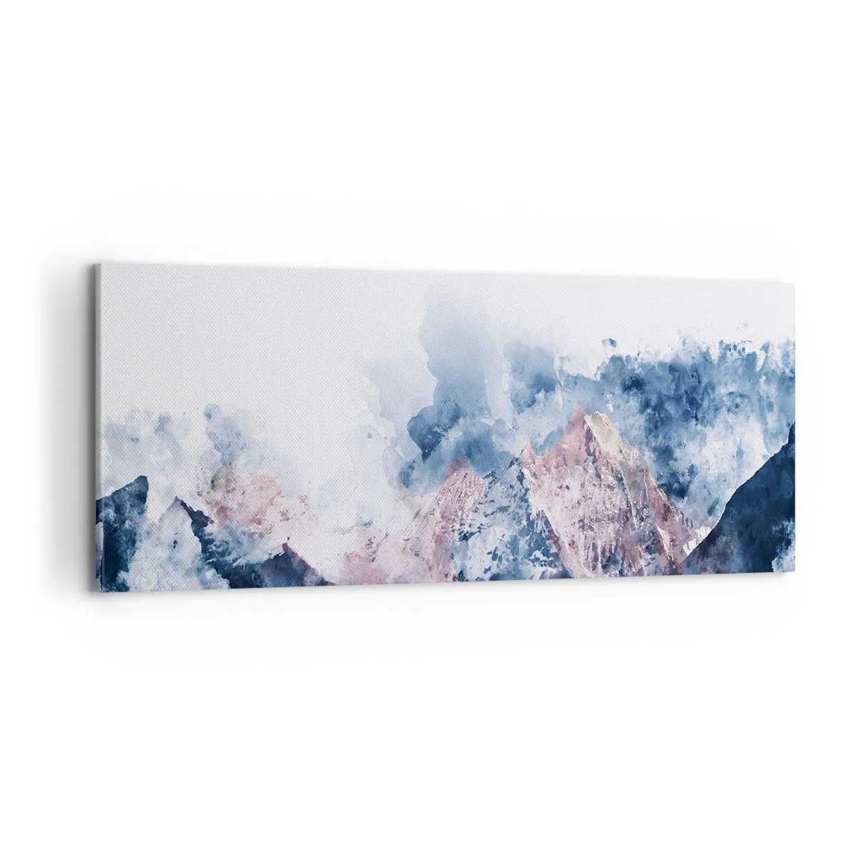 Lærredstryk - Billede på lærred - Dette er toppene! - 100x40 cm
