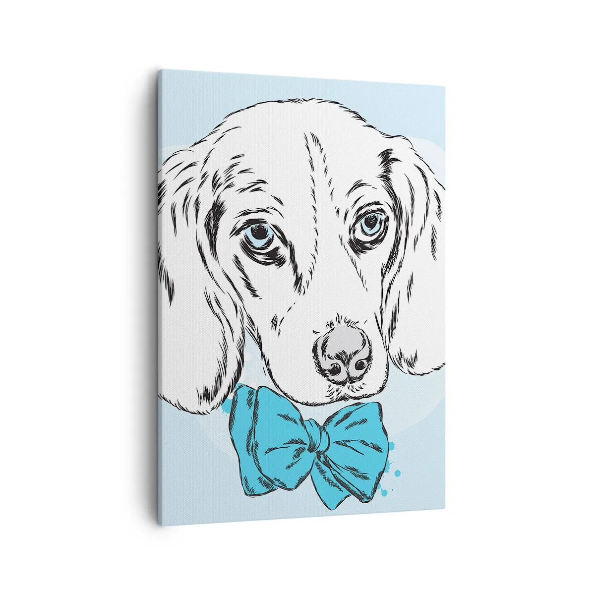 Lærredstryk - Billede på lærred - Elegance for hunde - 50x70 cm