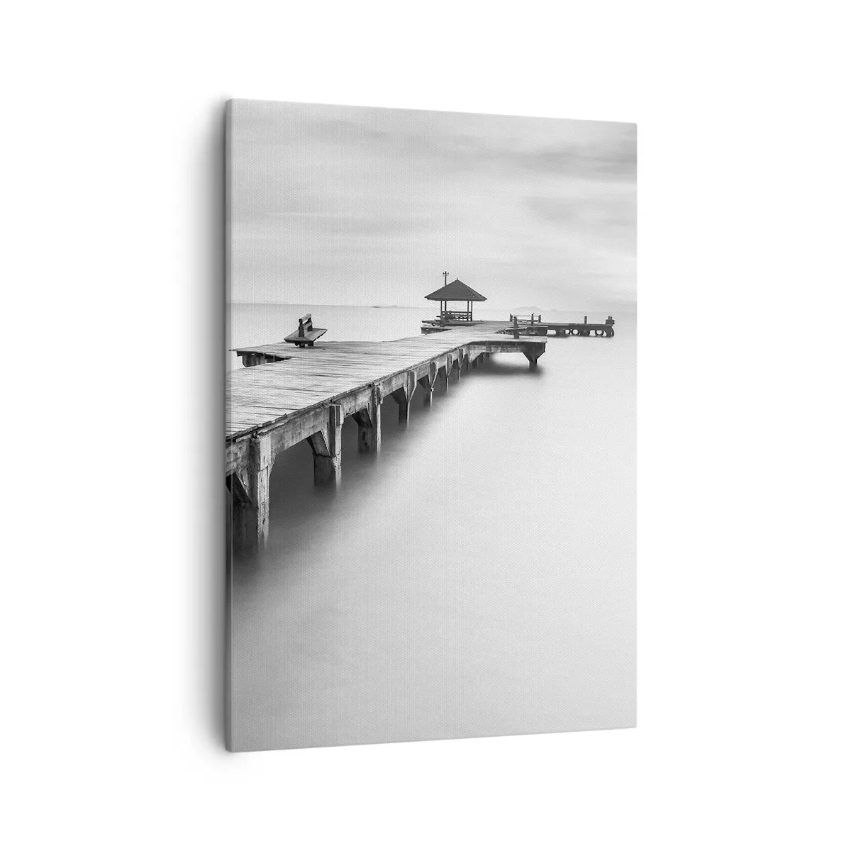 Lærredstryk - Billede på lærred - Ind i det fjerne - 50x70 cm