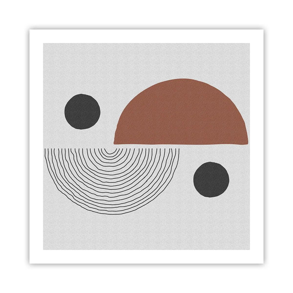 Plakat - Perfektion af hjulet - 60x60 cm